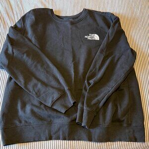 Black Northface Mens Crewneck XXL